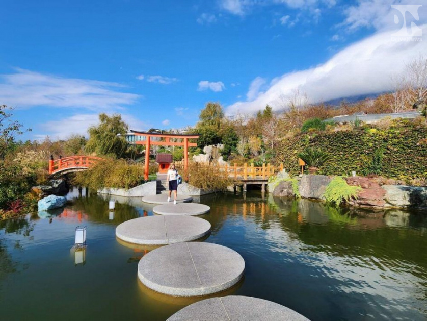 Mriya Resort японский сад и винный парк