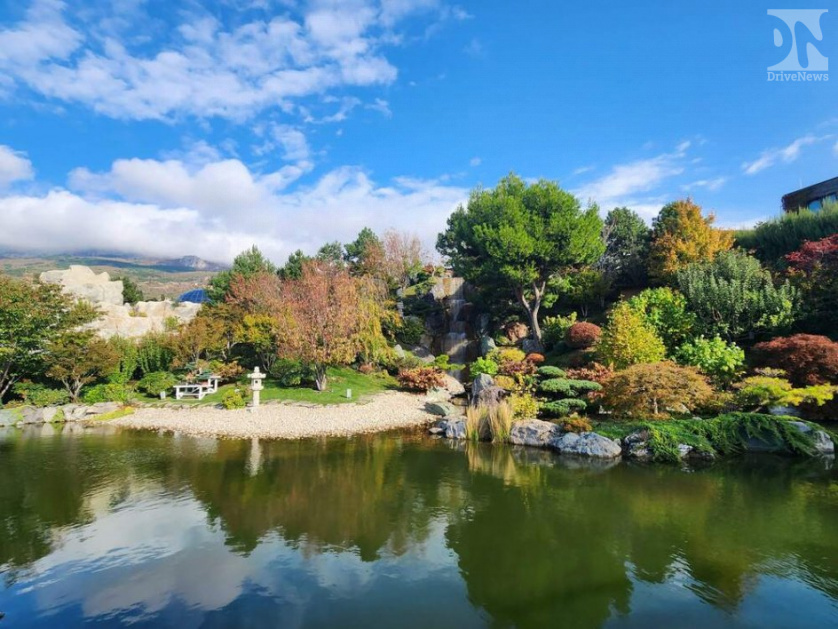 Mriya Resort японский сад и винный парк